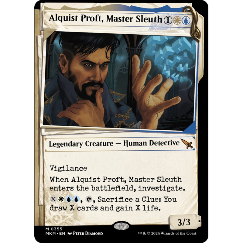 Alquist Proft, Master Sleuth (Showcase) [Murders at Karlov Manor]