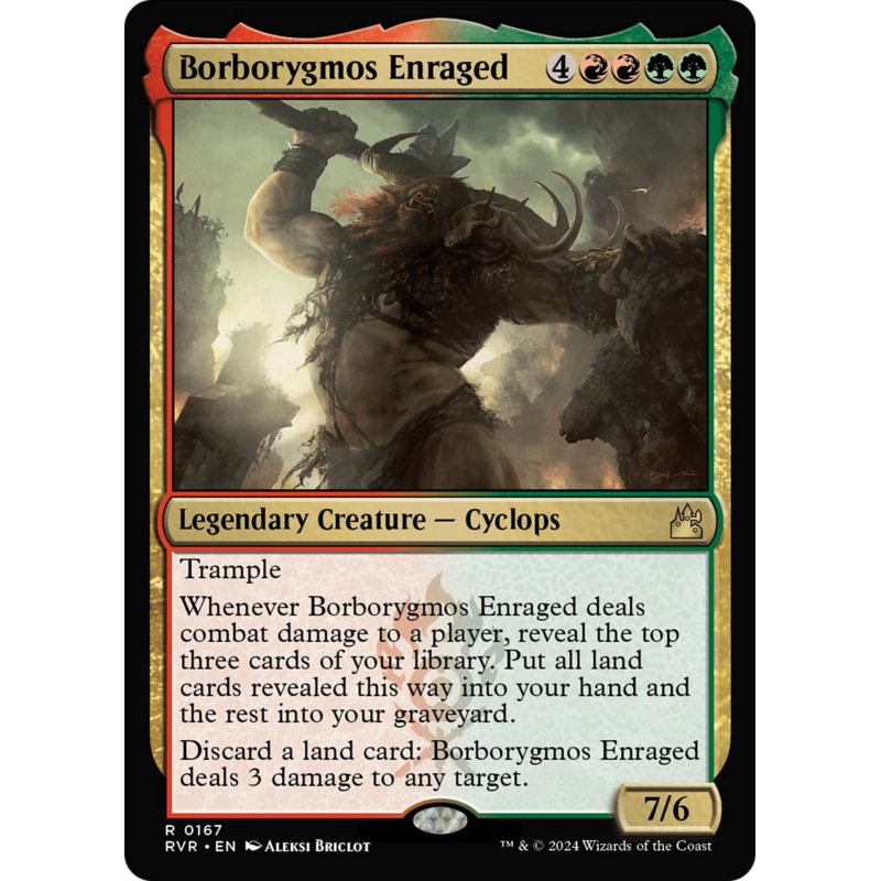 Borborygmos Enraged [Ravnica Remastered]