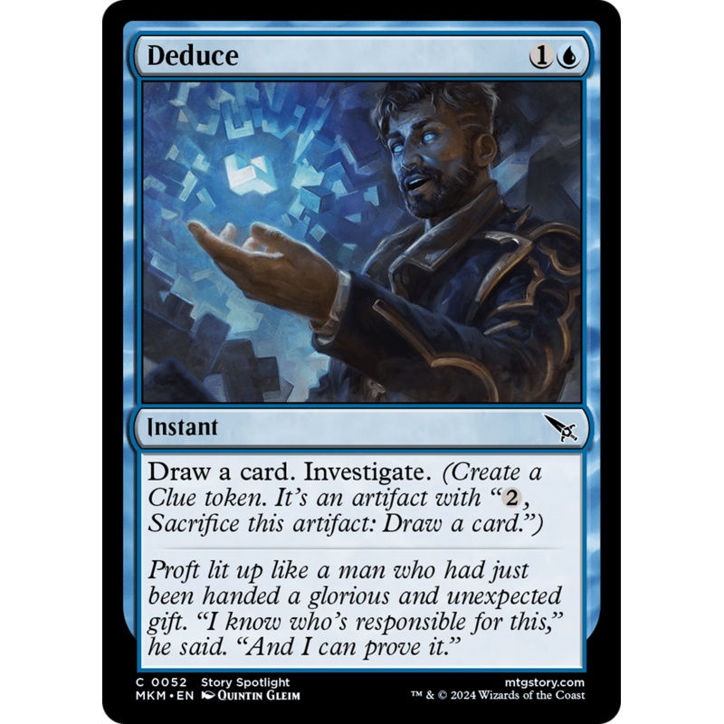 Deduce [Murders at Karlov Manor]