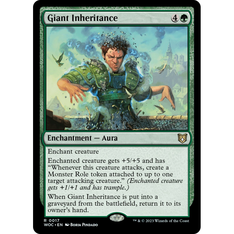 Giant Inheritance [Wilds of Eldraine Commander]