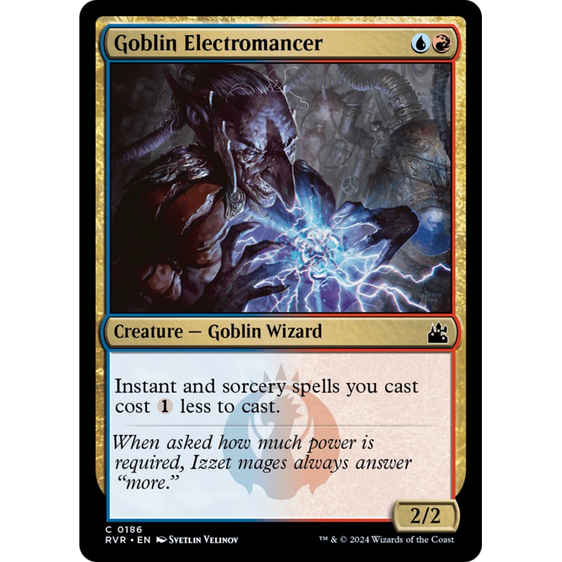 Goblin Electromancer [Ravnica Remastered]