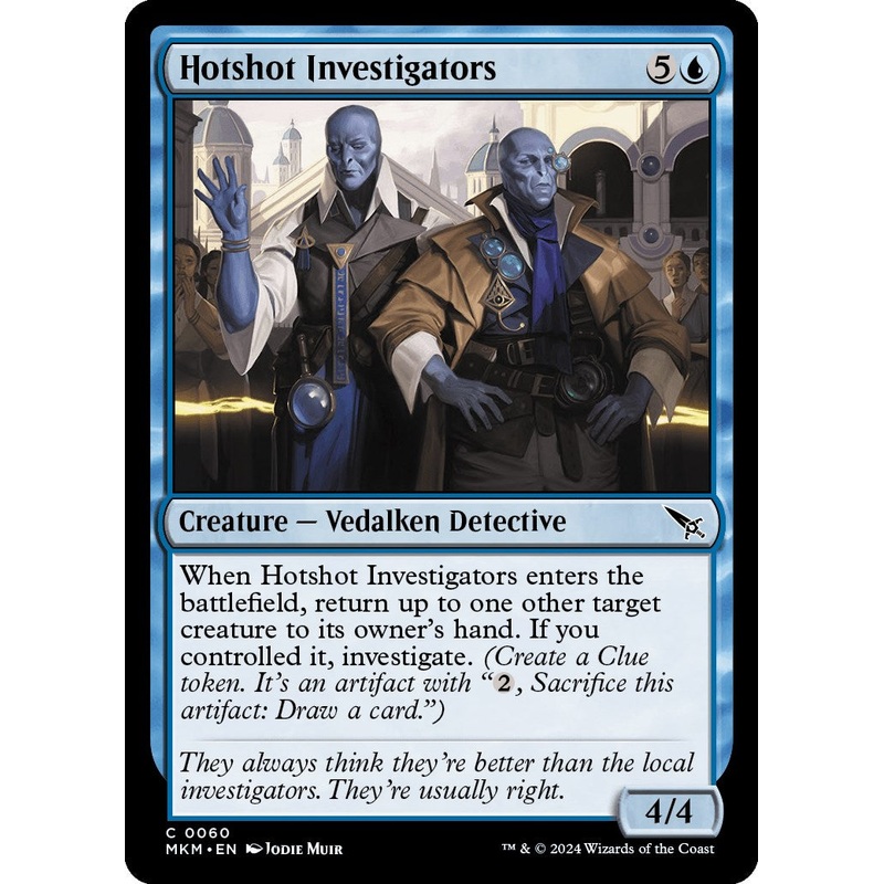 Hotshot Investigators [Murders at Karlov Manor]