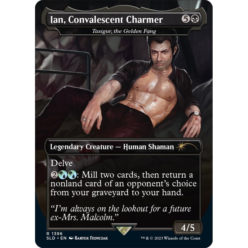 Ian, Convalescent Charmer - Tasigur, the Golden Fang [Secret Lair Drop Series]