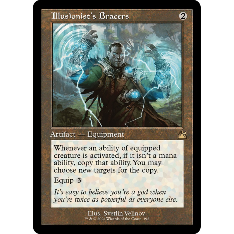 Illusionist's Bracers (Retro Frame) [Ravnica Remastered]