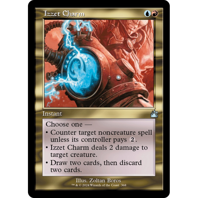 Izzet Charm (Retro Frame) [Ravnica Remastered]