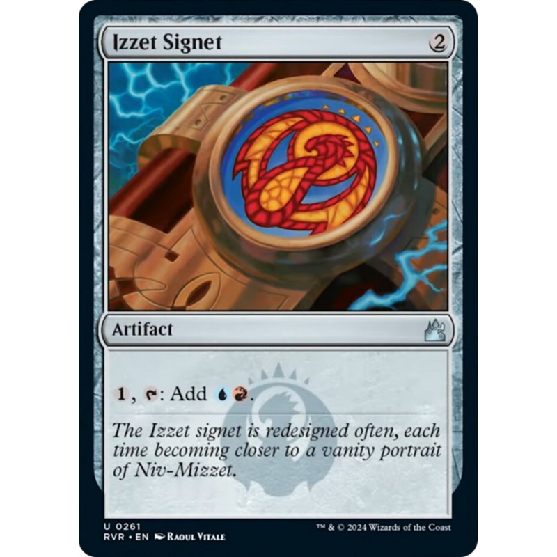Izzet Signet [Ravnica Remastered]