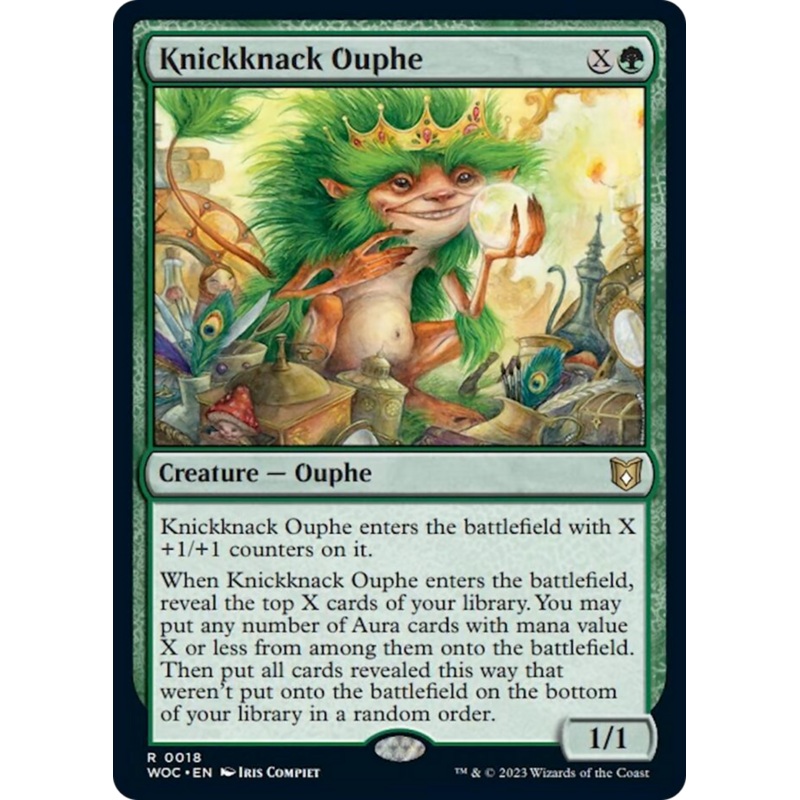 Knickknack Ouphe [Wilds of Eldraine Commander]