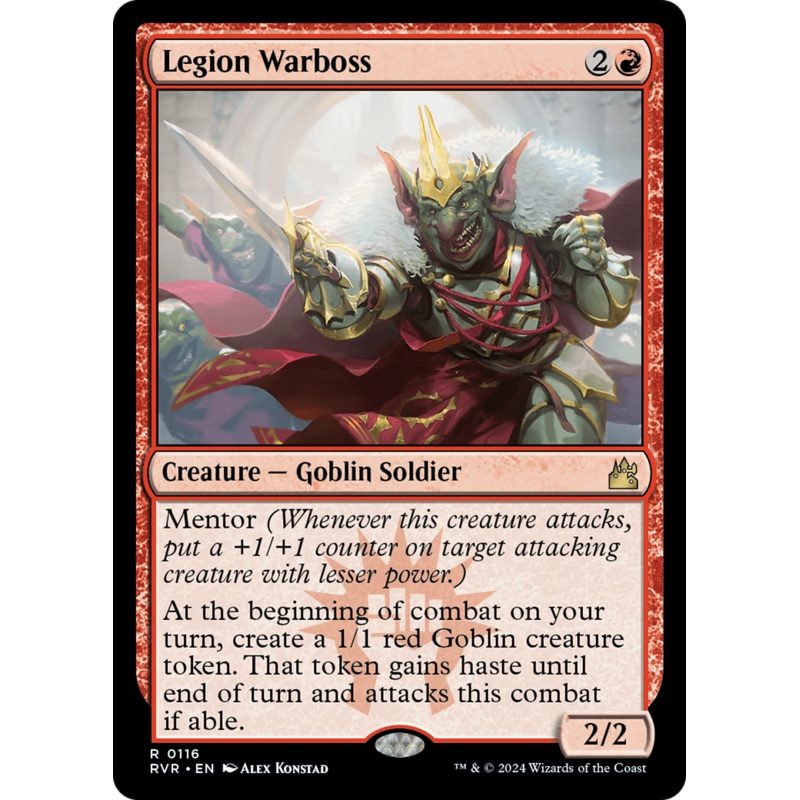 Legion Warboss [Ravnica Remastered]