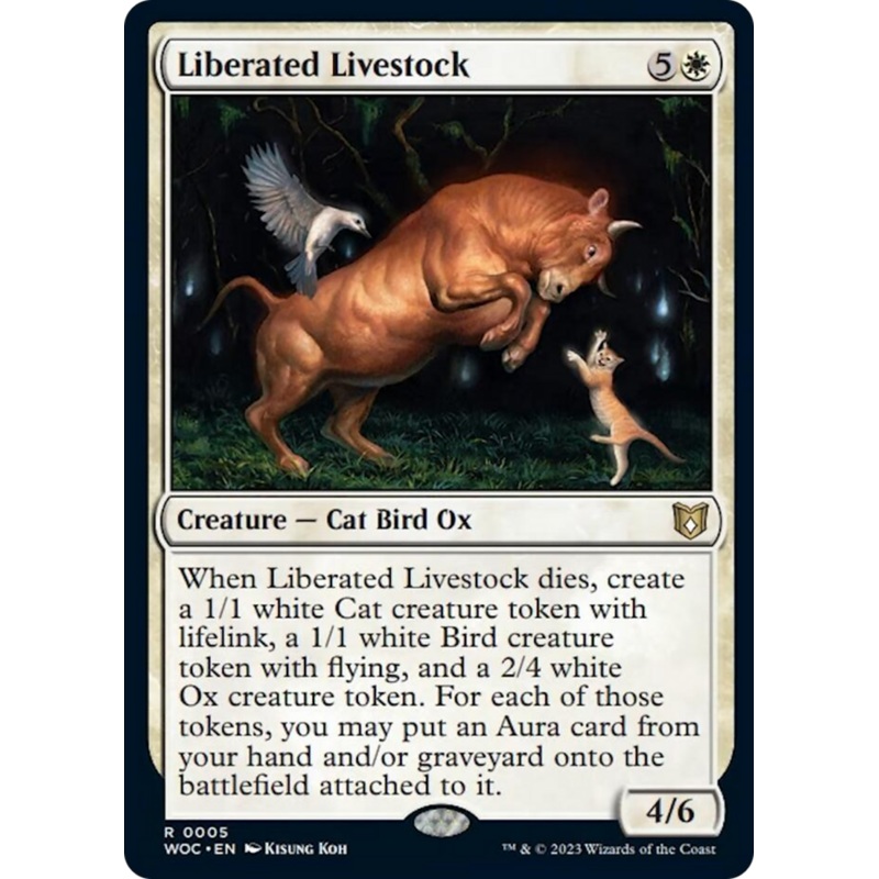 Liberated Livestock [Wilds of Eldraine Commander]