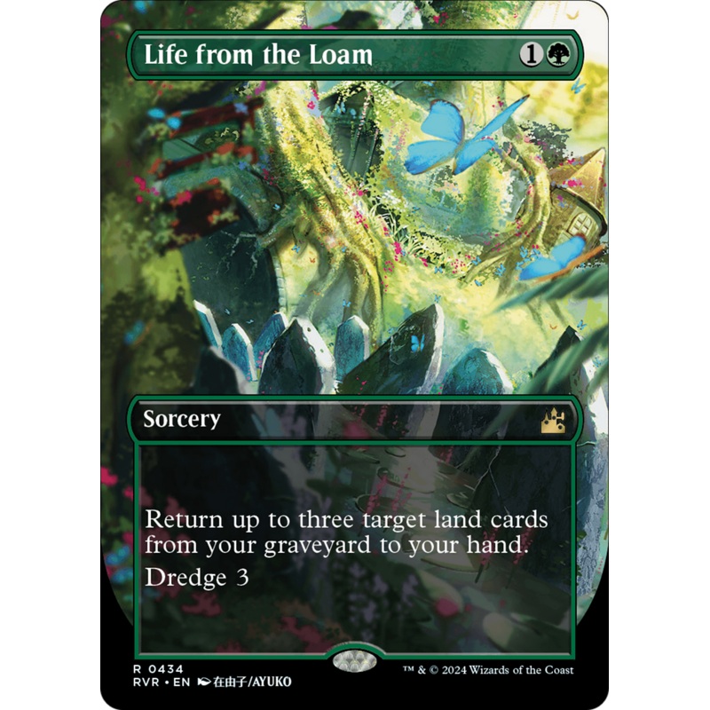 Life from the Loam (Anime Borderless) [Ravnica Remastered]