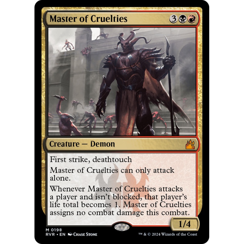 Master of Cruelties [Ravnica Remastered]