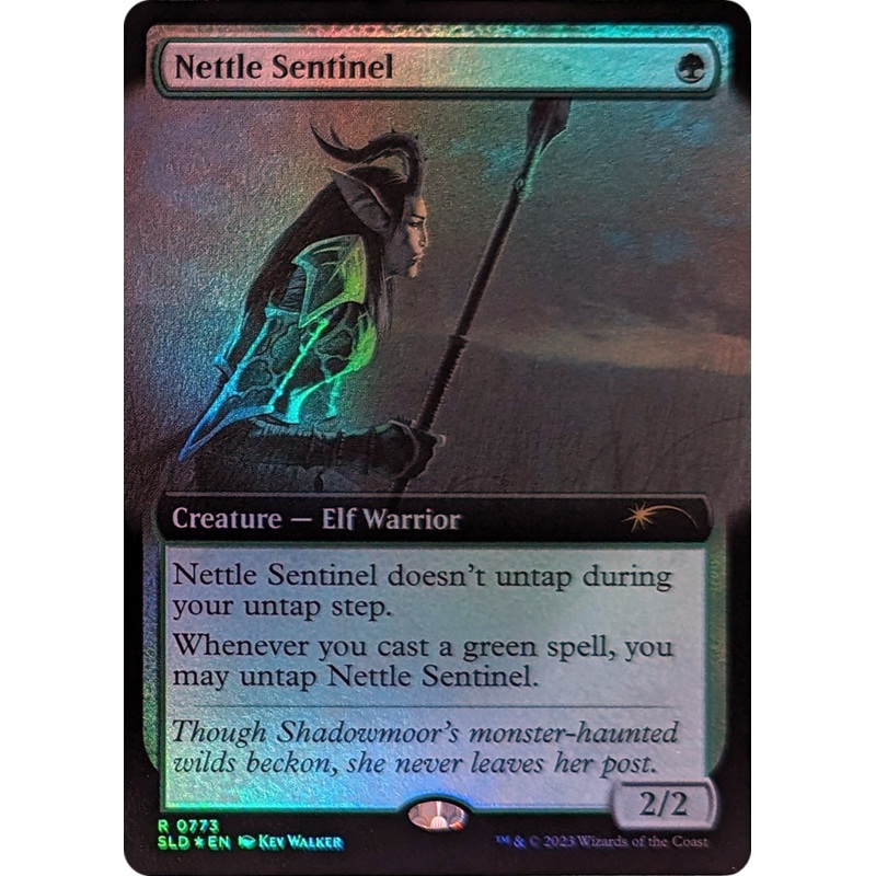 Nettle Sentinel (Extended Art) [Secret Lair Drop Series]