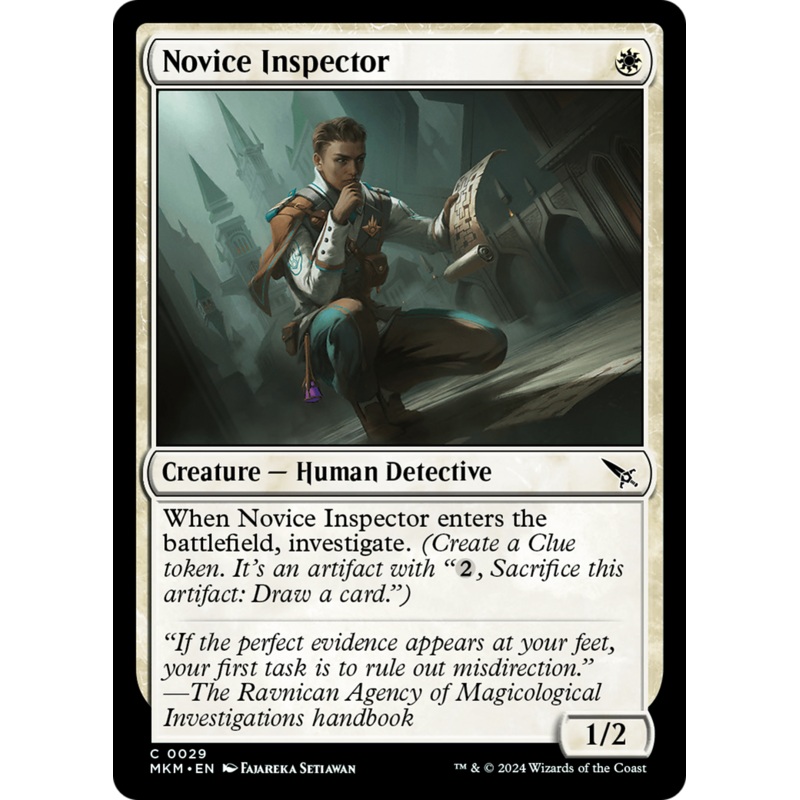 Novice Inspector [Murders at Karlov Manor]