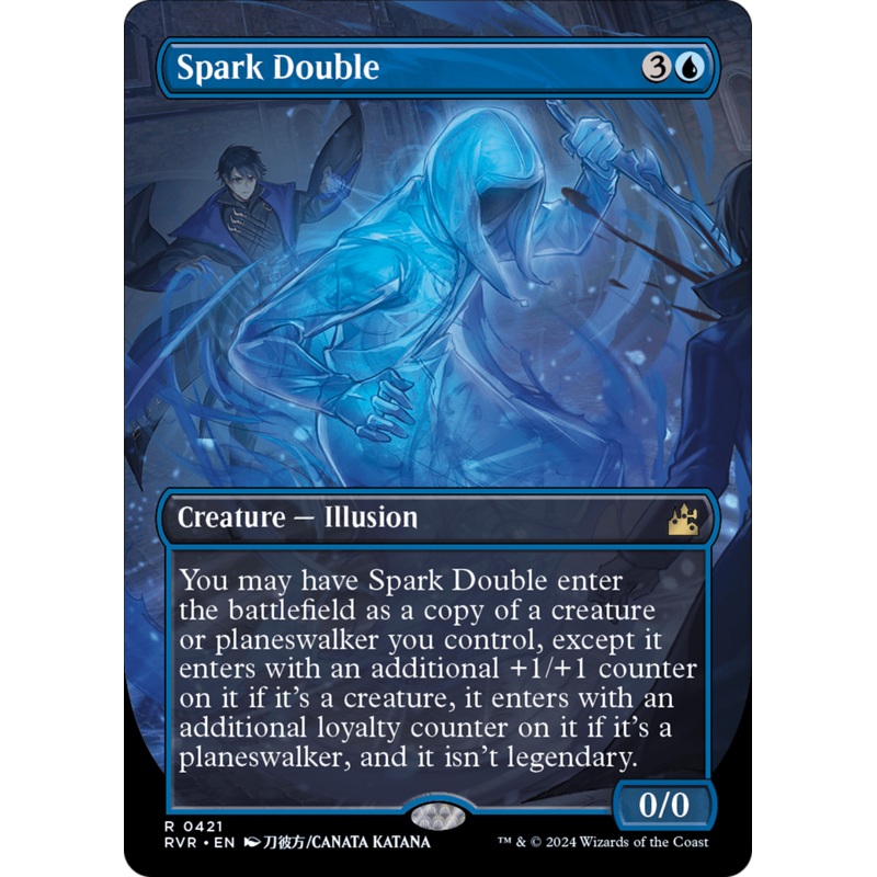 Spark Double (Anime Borderless) [Ravnica Remastered]