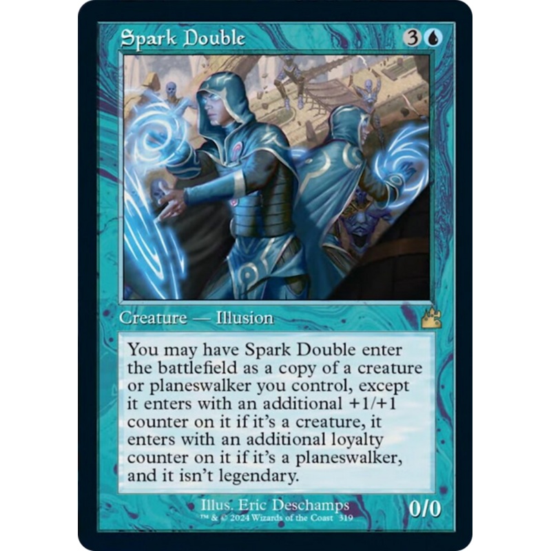 Spark Double (Retro Frame) [Ravnica Remastered]