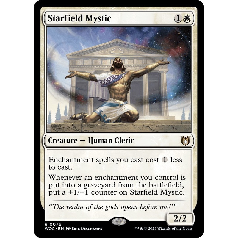 Starfield Mystic [Wilds of Eldraine Commander]