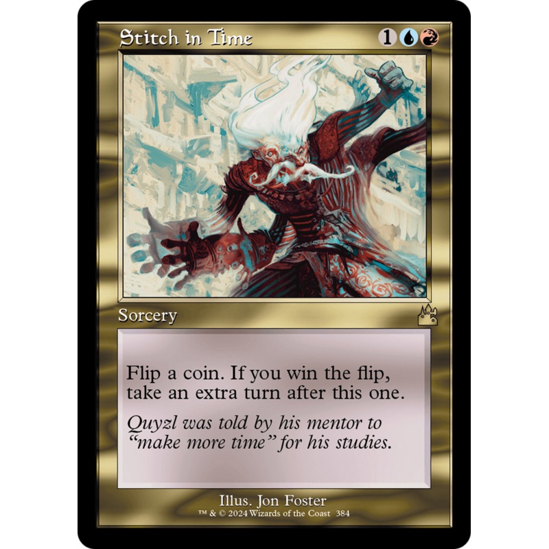 Stitch in Time (Retro Frame) [Ravnica Remastered]