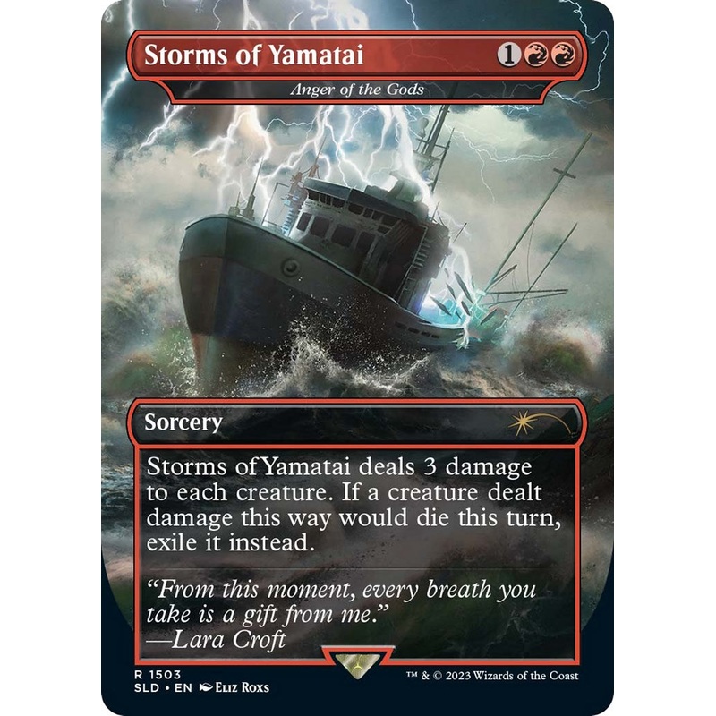 Storms of Yamatai - Anger of the Gods [Secret Lair Drop Series]