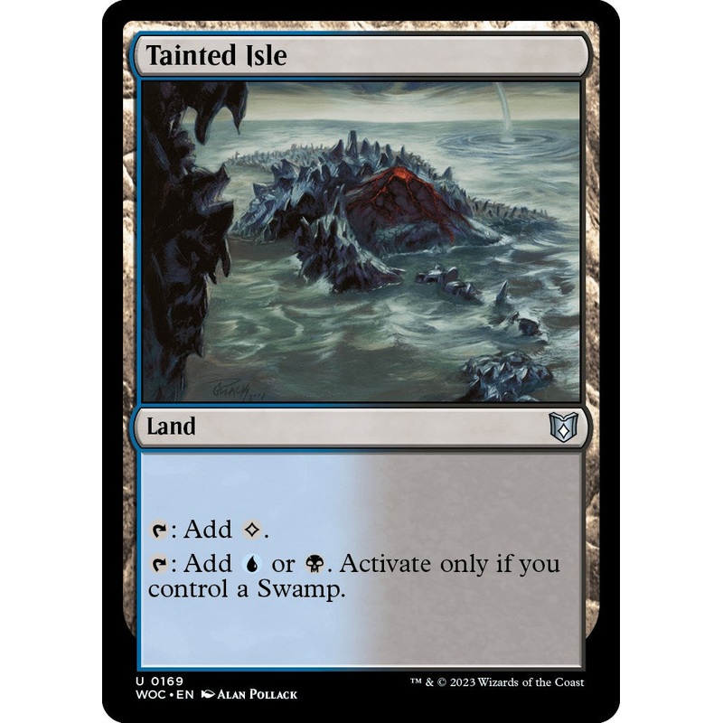 Tainted Isle [Wilds of Eldraine Commander]