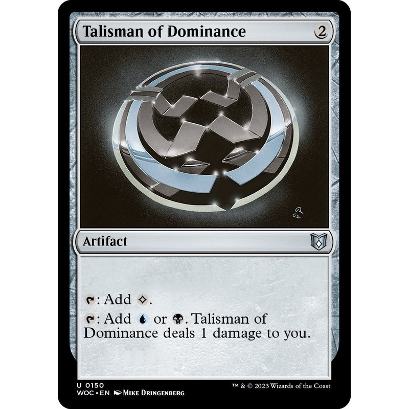 Talisman of Dominance [Wilds of Eldraine Commander]