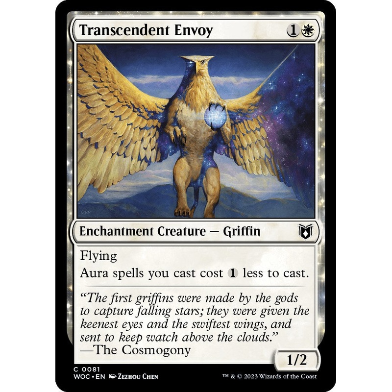 Transcendent Envoy [Wilds of Eldraine Commander]