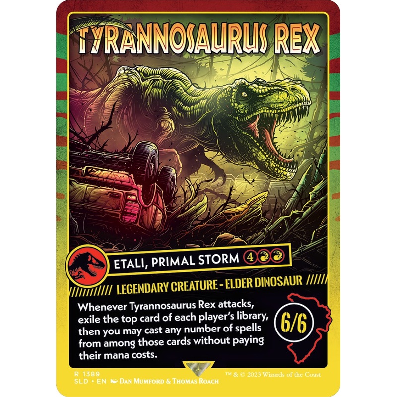 Tyrannosaurus Rex - Etali, Primal Storm [Secret Lair Drop Series]