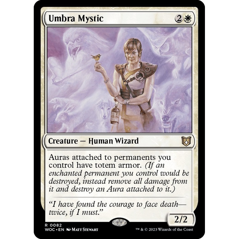 Umbra Mystic [Wilds of Eldraine Commander]
