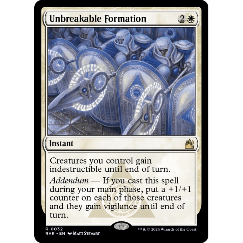 Unbreakable Formation [Ravnica Remastered]
