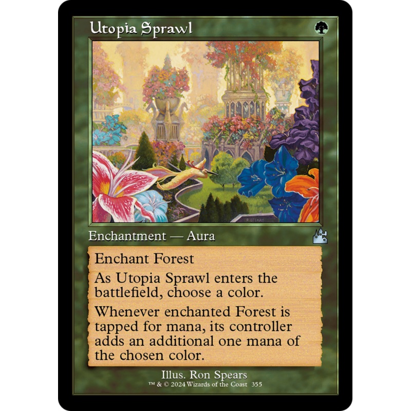 Utopia Sprawl (Retro Frame) [Ravnica Remastered]