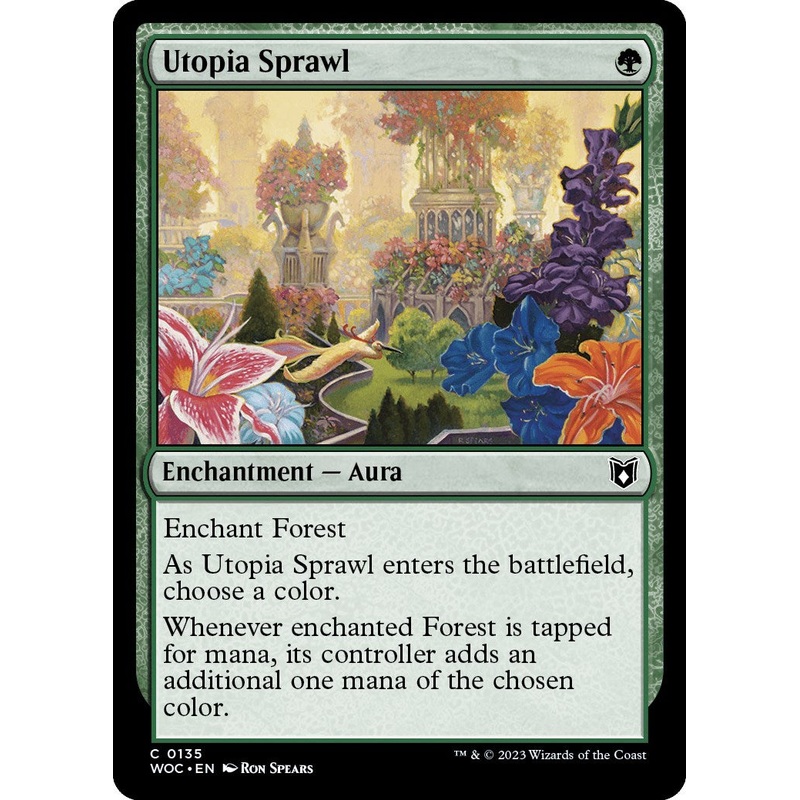 Utopia Sprawl [Wilds of Eldraine Commander]