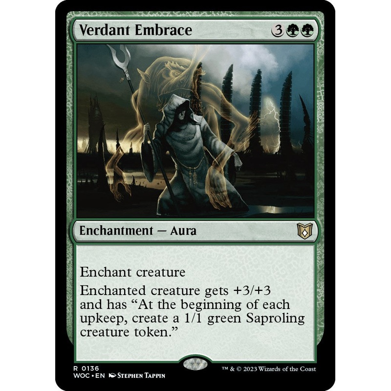 Verdant Embrace [Wilds of Eldraine Commander]