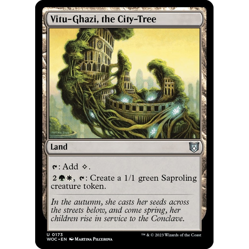 Vitu-Ghazi, the City-Tree [Wilds of Eldraine Commander]