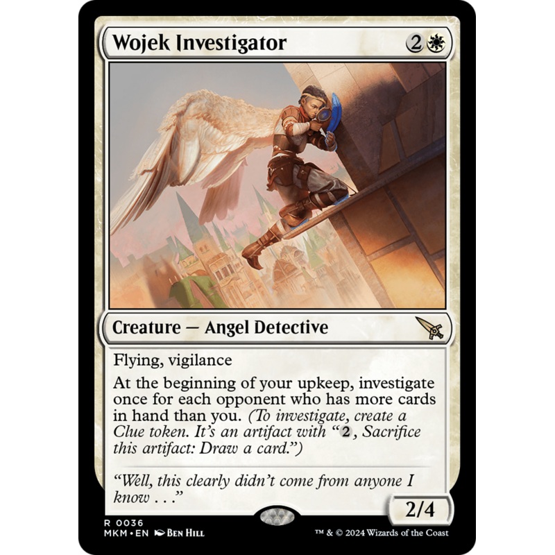 Wojek Investigator (Blue) [Murders at Karlov Manor]