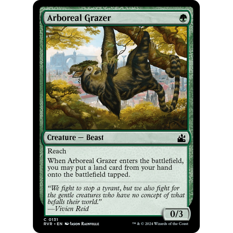 Arboreal Grazer [Ravnica Remastered]