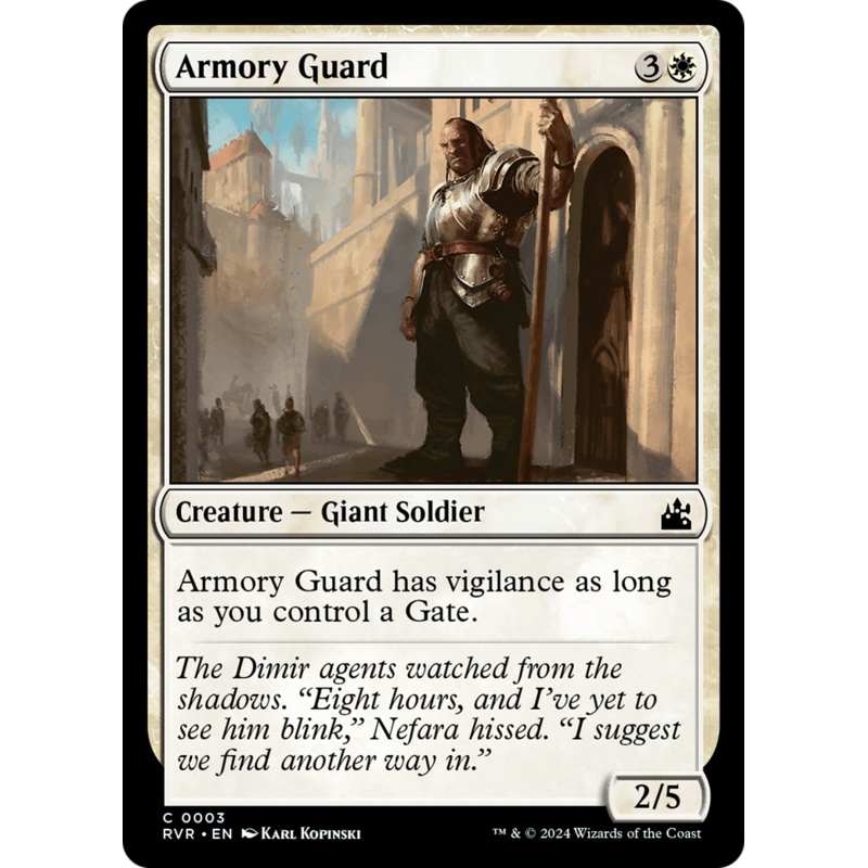 Armory Guard [Ravnica Remastered]