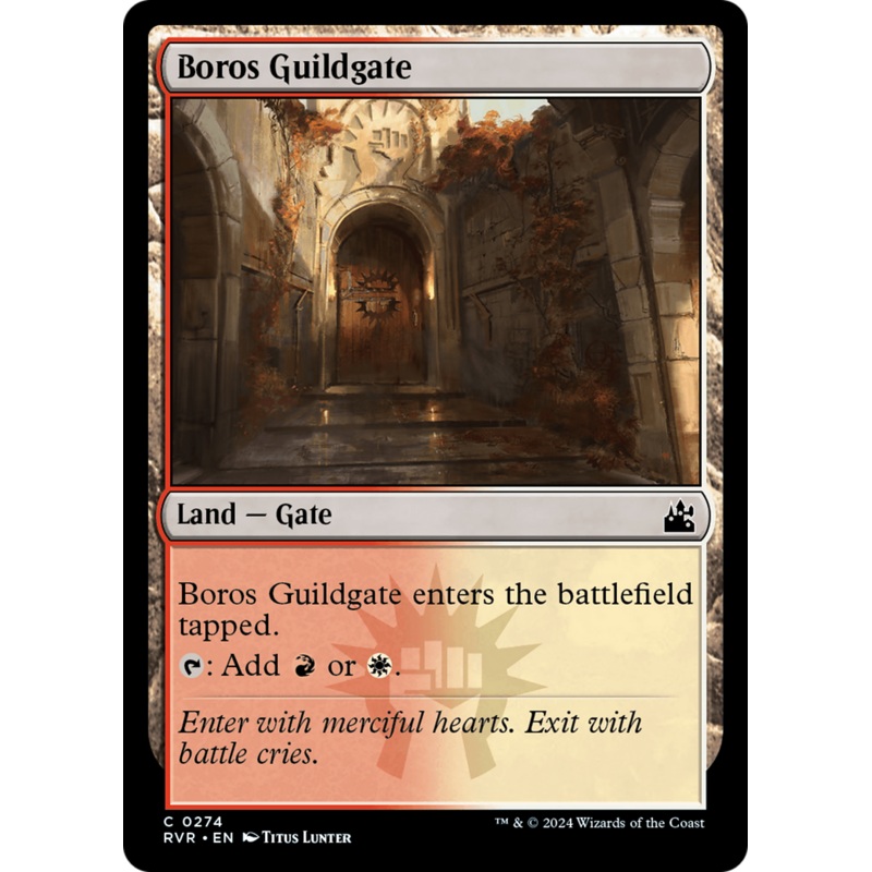 Boros Guildgate [Ravnica Remastered]