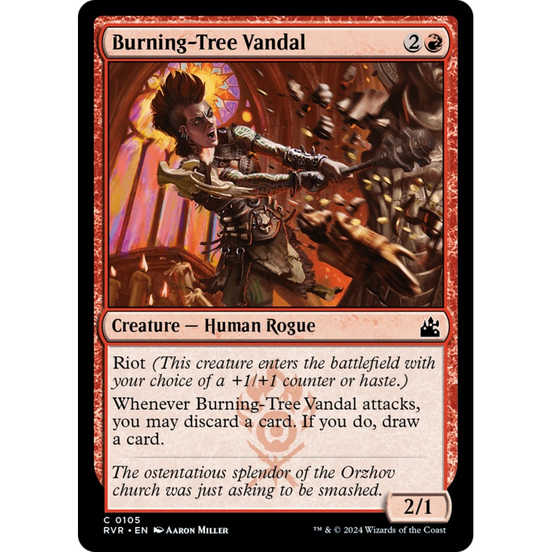 Burning-Tree Vandal [Ravnica Remastered]