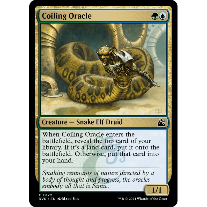 Coiling Oracle [Ravnica Remastered]