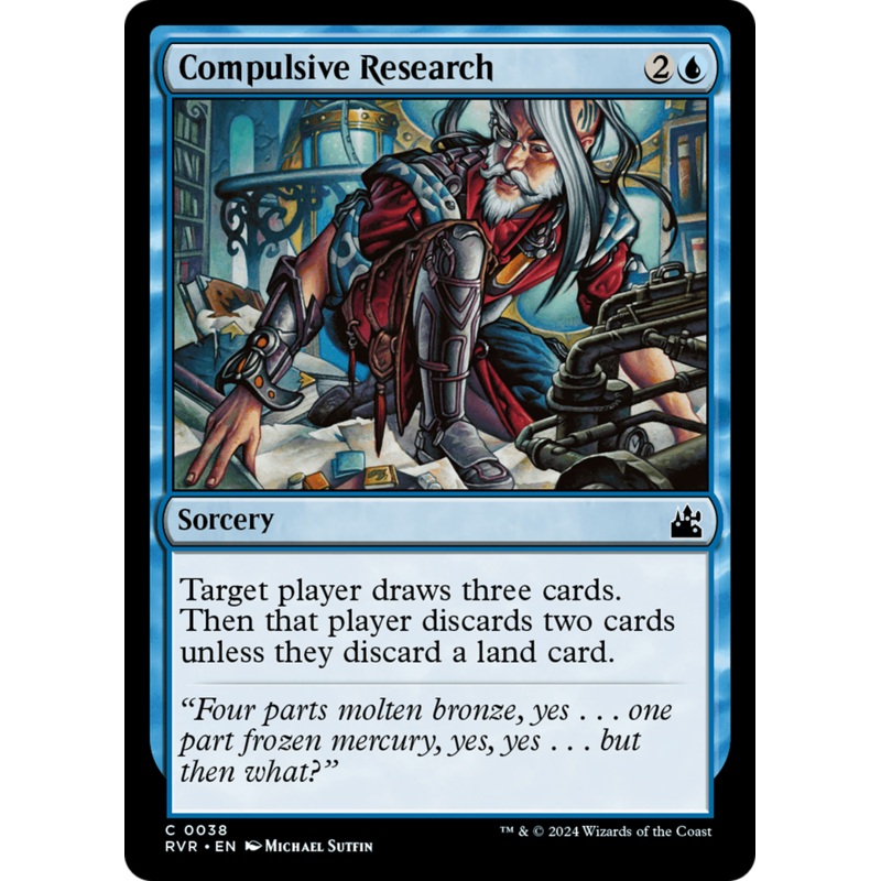 Compulsive Research [Ravnica Remastered]