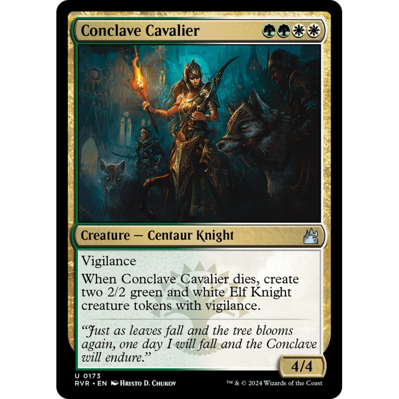 Conclave Cavalier [Ravnica Remastered]