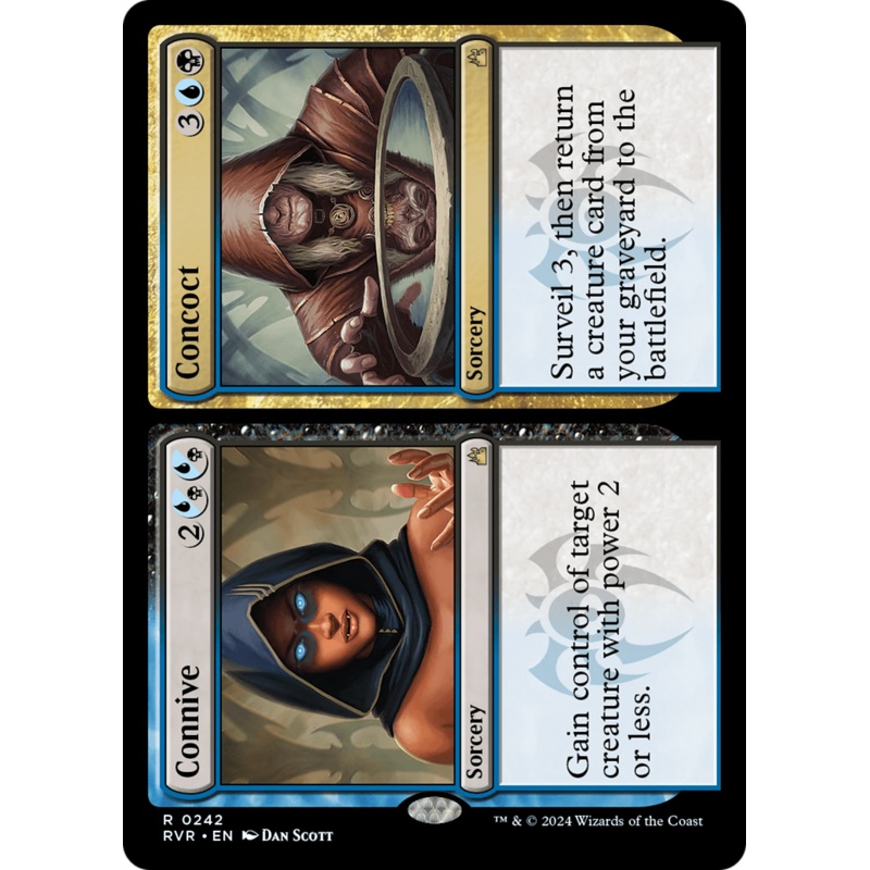 Connive // Concoct [Ravnica Remastered]