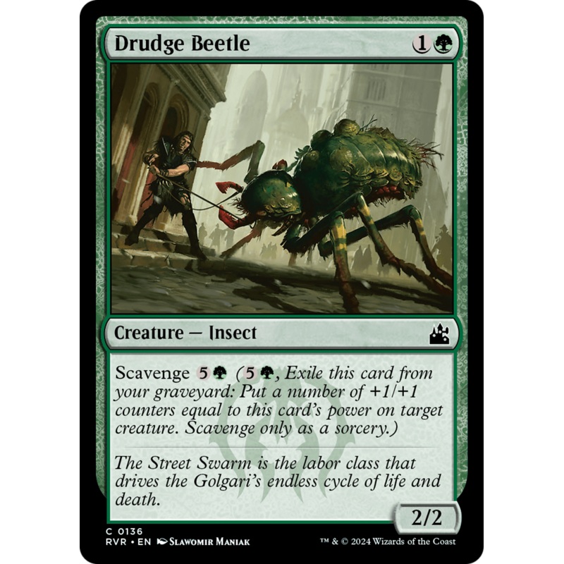Drudge Beetle [Ravnica Remastered]