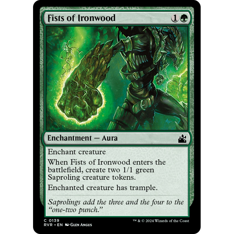 Fists of Ironwood [Ravnica Remastered]
