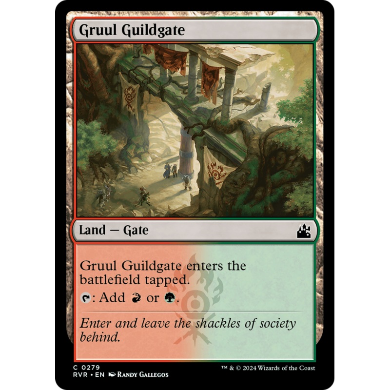 Gruul Guildgate [Ravnica Remastered]
