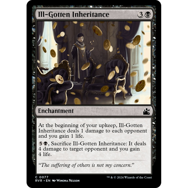 Ill-Gotten Inheritance [Ravnica Remastered]