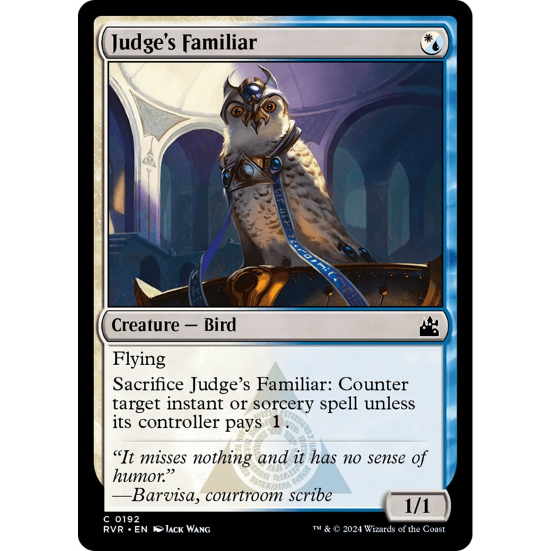 Judge's Familiar [Ravnica Remastered]