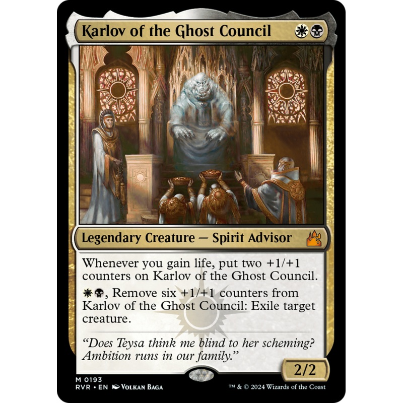 Karlov of the Ghost Council [Ravnica Remastered]