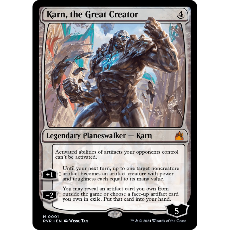 Karn, the Great Creator [Ravnica Remastered]