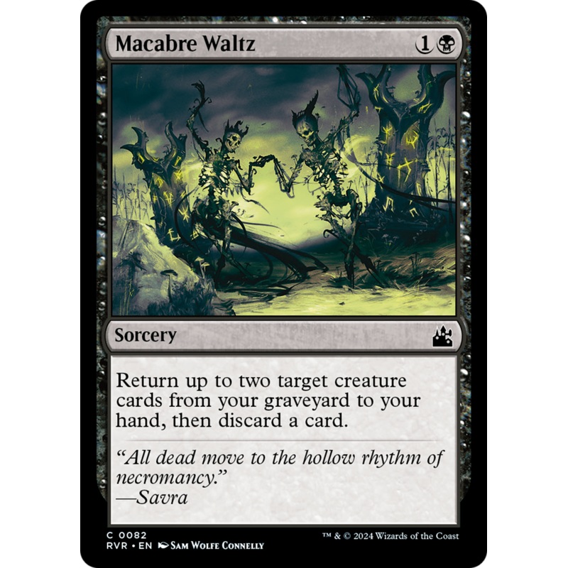 Macabre Waltz [Ravnica Remastered]