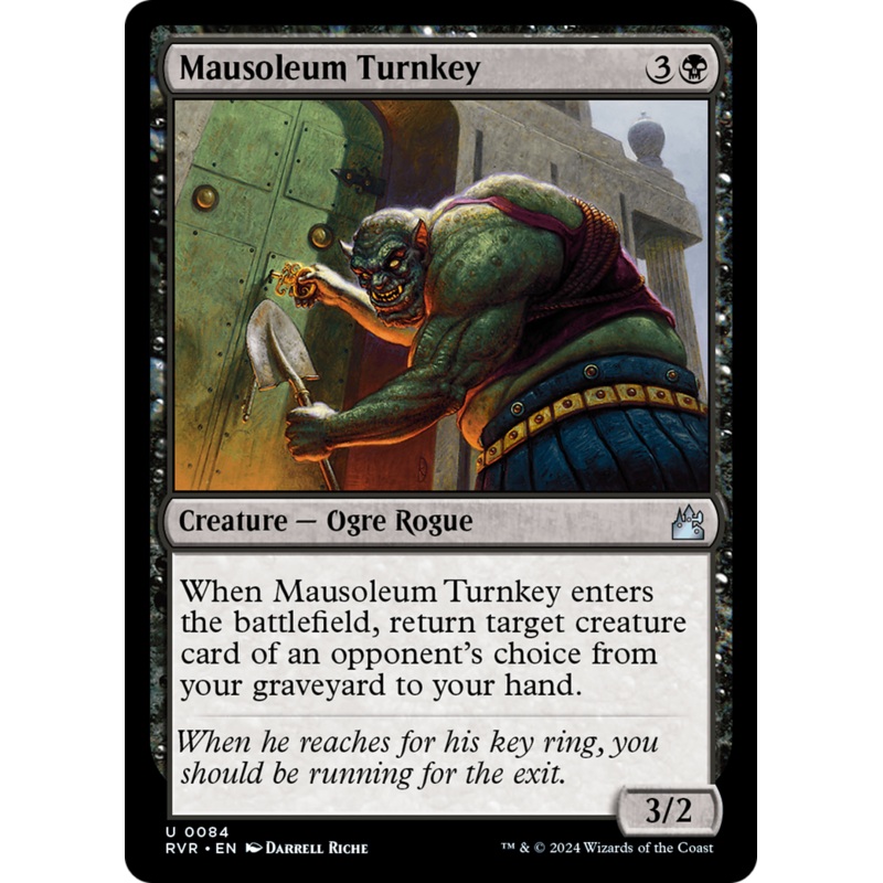 Mausoleum Turnkey [Ravnica Remastered]